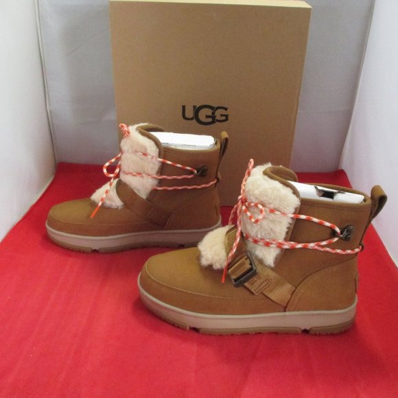 UGG Shoes - UGG Classic Weather Hiker Boots $200 - US Size 8 1/2 - Chestnut - #769